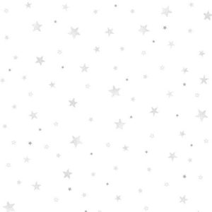 achetez Papier peint intissé Stardust étoiles grises (10 m) Lilipinso au meilleur prix en promo