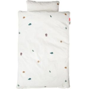 achetez Parure de lit Sea friends Beige (100 x 140 cm) Done by Deer au meilleur prix en promo