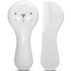 achetez Peigne et brosse Hygge Baby lapin gris Suavinex au meilleur prix en promo