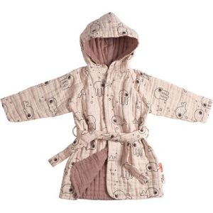 achetez Peignoir Sea Friends rose (3-4 ans) Done by Deer au meilleur prix en promo