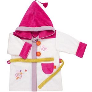 achetez Peignoir de bain Coccinelle personnalisable (2-4 ans) L'oiseau bateau au meilleur prix en promo
