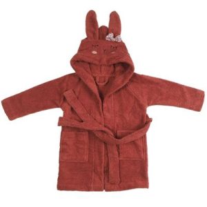 achetez Peignoir de bain Lapin rouille (3-4 ans) Kikadu au meilleur prix en promo