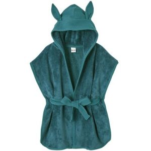 achetez Peignoir de bain Soft Bambou vert paon (0-2 ans) BB & Co au meilleur prix en promo