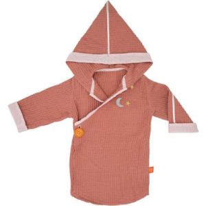 achetez Peignoir kimono en nid d'abeille Marsala personnalisable (2-4 ans) L'oiseau bateau au meilleur prix en promo