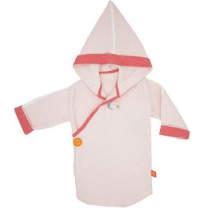achetez Peignoir kimono en nid d'abeille Rose personnalisable (2-4 ans) L'oiseau bateau au meilleur prix en promo