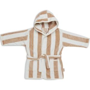 achetez Peignoir rayé Biscuit (1-2 ans) Jollein au meilleur prix en promo