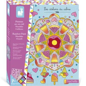 achetez Peinture Arc-en-ciel Mandalas Janod au meilleur prix en promo