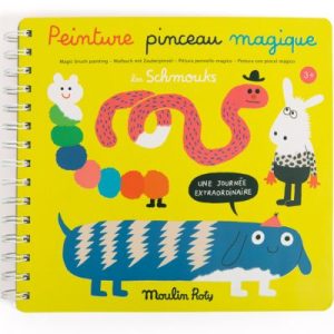 achetez Peinture pinceau magique Les Schmouks Moulin Roty au meilleur prix en promo