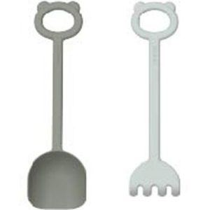 achetez Pelle et râteau de plage Hilda Dusty mint faune green mix Liewood au meilleur prix en promo