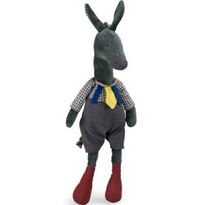 achetez Peluche Anatole l'âne Pomme des Bois (49 cm) Moulin Roty au meilleur prix en promo