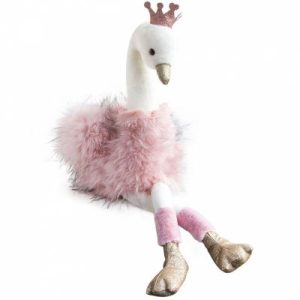 achetez Peluche Cygne rose Girls & Glitter (30 cm) Histoire d'Ours au meilleur prix en promo