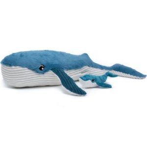 achetez Peluche Gravillou baleine maman et bébé Les Ptipotosbleu Les Déglingos au meilleur prix en promo