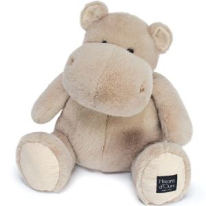 achetez Peluche Hippo beige sable (40 cm) Histoire d'Ours au meilleur prix en promo