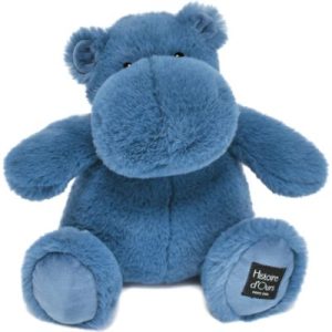 achetez Peluche Hippo bleu (25 cm) Histoire d'Ours au meilleur prix en promo