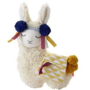 achetez Peluche Lama No Drama avec range sucette (21 cm) Kikadu au meilleur prix en promo