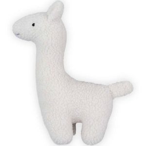 achetez Peluche Lama blanc (28 cm) Jollein au meilleur prix en promo