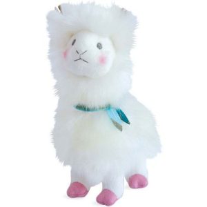 achetez Peluche Lama blanc Girls & Glitter (20 cm) Histoire d'Ours au meilleur prix en promo