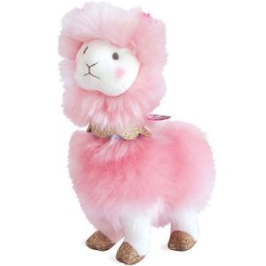 achetez Peluche Lama rose Girls & Glitter (20 cm) Histoire d'Ours au meilleur prix en promo
