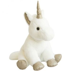 achetez Peluche Licorne or Girls & Glitter (45 cm) Histoire d'Ours au meilleur prix en promo