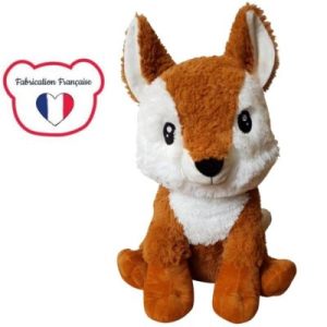 achetez Peluche Made in France Gaspard le renard (50 cm) Pioupiou et Merveilles au meilleur prix en promo