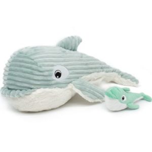 achetez Peluche Morfalou l'orque maman et bébé Les Ptipotos menthe Les Déglingos au meilleur prix en promo