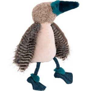achetez Peluche Oiseau fou à pieds bleus Tout autour du monde (39 cm) Moulin Roty au meilleur prix en promo