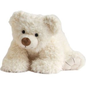 achetez Peluche Pat'ours blanc (50 cm) Histoire d'Ours au meilleur prix en promo