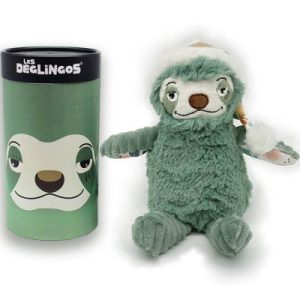 achetez Peluche Simply Chillos le Paresseux (22 cm) Les Déglingos au meilleur prix en promo
