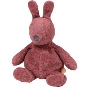 achetez Peluche Susie & Bonnie lapin vieux rose (30 cm) Nattou au meilleur prix en promo