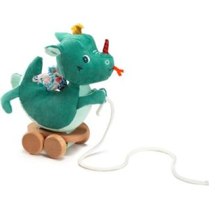 achetez Peluche à tirer Joe le dragon Lilliputiens au meilleur prix en promo
