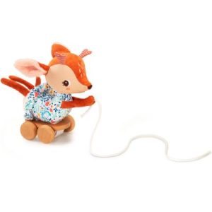 achetez Peluche à tirer Stella le faon Lilliputiens au meilleur prix en promo