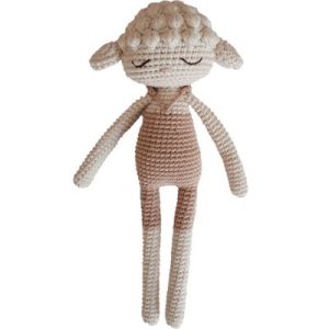 achetez Peluche agneau beige (25 cm) Patti Oslo au meilleur prix en promo