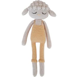 achetez Peluche agneau jaune (25 cm) Patti Oslo au meilleur prix en promo