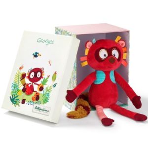achetez Peluche câline Georges le lémurien (29 cm) Lilliputiens au meilleur prix en promo