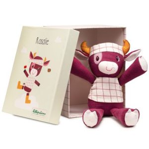 achetez Peluche câline Rosalie la vache (29 cm) Lilliputiens au meilleur prix en promo
