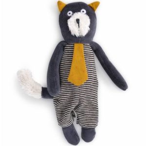 achetez Peluche chat Alphonse Les Moustaches (23 cm) Moulin Roty au meilleur prix en promo