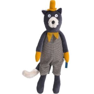 achetez Peluche chat Alphonse Les Moustaches (39 cm) Moulin Roty au meilleur prix en promo
