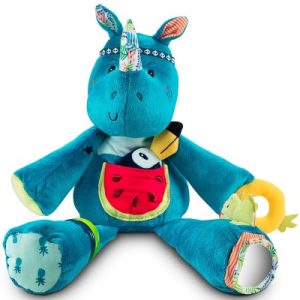achetez Peluche d'activités Marius le rhinocéros Lilliputiens au meilleur prix en promo