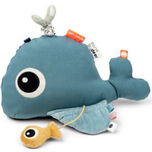 achetez Peluche d'activités avec miroir baleine Wally Done by Deer au meilleur prix en promo