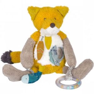 achetez Peluche d'activités renard Chaussette Le voyage d'Olga Moulin Roty au meilleur prix en promo