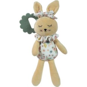 achetez Peluche de dentition Lapin Garden (28 cm) Pasito a pasito au meilleur prix en promo