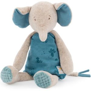 achetez Peluche éléphant Bergamote Sous mon baobab (37 cm) Moulin Roty au meilleur prix en promo