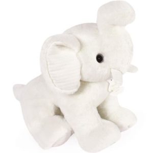 achetez Peluche éléphant blanc Preppy Chics (35 cm) Histoire d'Ours au meilleur prix en promo