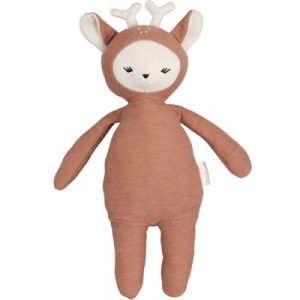 achetez Peluche en coton bio Fiona le faon Buddy (30 cm) Fabelab au meilleur prix en promo