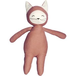 achetez Peluche en coton bio renard argile Buddy (28 cm) Fabelab au meilleur prix en promo