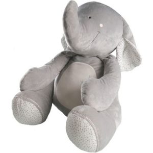 achetez Peluche géante Eléphant Anna & Milo (80 cm) Noukie's au meilleur prix en promo