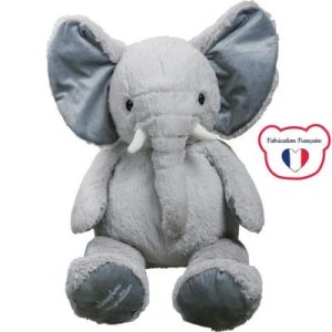 achetez Peluche géante Jojo l'éléphant (100 cm) Pioupiou et Merveilles au meilleur prix en promo