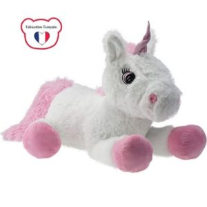 achetez Peluche géante Lady la licorne (80 cm) Pioupiou et Merveilles au meilleur prix en promo