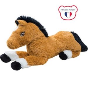 achetez Peluche géante Lucky le cheval (80 cm) Pioupiou et Merveilles au meilleur prix en promo