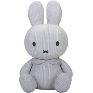achetez Peluche géante Miffy Beach marinière grise (60 cm) Pioupiou et Merveilles au meilleur prix en promo